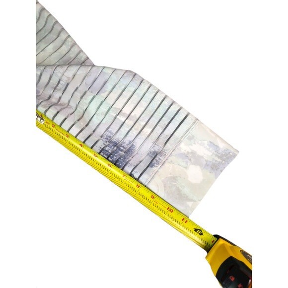 Chico's Zenergy Floral Burnout-Striped Jacket - Chico's 0 = US 4/S - Picture 6 of 12